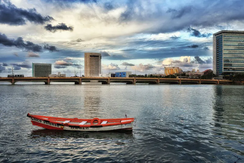 Besuch Zentrum Recife in Brasilien